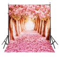 thumbnail image 2 of EREHome Polyester Fabric 7x5ft Pink Romantic Cherry Blossom Sakura Photo Studio Pictorial Photography Backdrop Background Studio Prop, 2 of 2