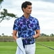 thumbnail image 3 of Fotbe Blue Lightning1 Camiseta Polo de Golf para Hombre con Estampado – Camisa Deportiva Transpirable con Cuello Abotonado-Large, 3 of 6