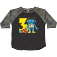 thumbnail image 3 of Inktastic 3rd Birthday Robot Boys or Girls Toddler T-Shirt, 3 of 5