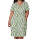 thumbnail image 3 of Vestido verde Quaker Monk Parakeets con bolsillo suelto traje de verano para mujer vestido suelto para mujer, 3 of 7