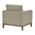 thumbnail image 3 of Donna 35" Upholstered Accent Chair in Platinum Gray, 3 of 9