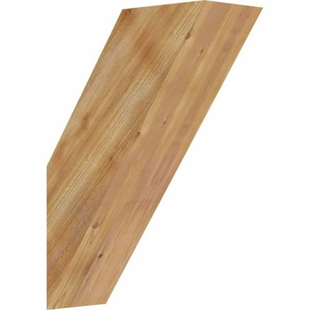 

4 W x 10 D x 14 H Traditional Rough Sawn Brace Western Red Cedar