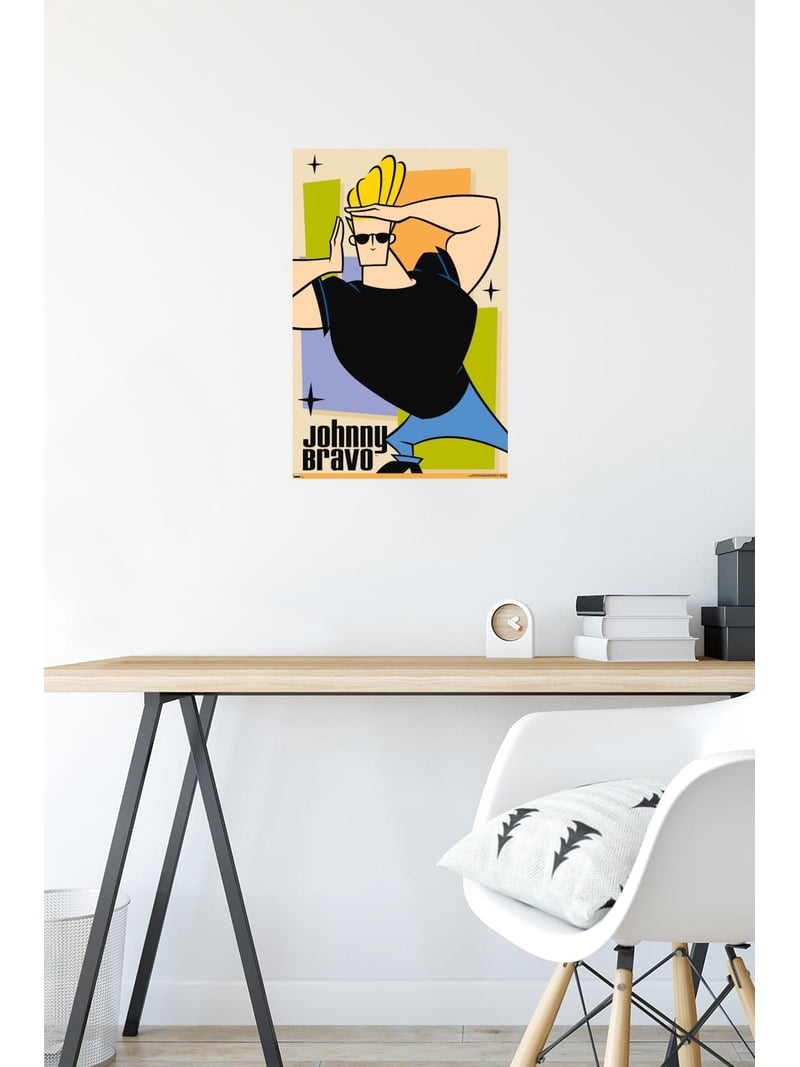 Johnny Bravo - Pose Wall Poster, 14.725