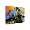 thumbnail image 2 of Trademark Fine Art 'Brooklyn Bridge NYC' Canvas Art by David Chestnutt, 2 of 3