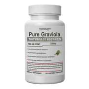 Superior Labs Graviola- 100% Pure,  Vegetable Capsules, 600mg, Gluten-Free, 120 Count