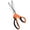 A1#BK2, variant on Pinking Shears, 9.25X3.35" Scalloped Fabric Scissors with Grip Handles, Stainless Steel Zig Zag Scissors, Wavy Edge Cutting Shears, Dressmaking Craft Scissors for Sewing, Fabric Trimming Shears