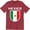 Red, variant on Mexico Flag Fashion Country Souvenir Gift Pride logo Women's Tee Shirt