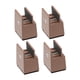 thumbnail image 3 of 4 piezas Elevadores de cama Extensores de altura de silla Suministros resistentes Muebles antideslizantes Altura 5 cm, 3 of 9