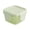 Green, variant on KDFWDM Small Plastic Food Storage Containers with Lids - Airtight Square Lunch Boxes for 𝗞𝗶𝗱𝘀 𝗦𝗰𝗵𝗼𝗼𝗹, Leftovers and Pantry Organization, BPA-Free Stackable Design