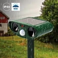 thumbnail image 3 of Dispositivo ahuyentador ultrasónico - Ahuyentador de animales - Ahuyentador de gatos - Ahuyentador de perros con detector de movimiento solar y flash - Impermeable para jardín, 3 of 5