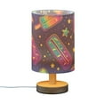 thumbnail image 2 of Neon Color Ice Sucker Stars Table Lamp with USB Port LED Warm Light Lamp Night Light Home Decor, 2 of 7