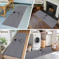 thumbnail image 5 of 2x6 Kitchen Runner Rug, Gray Hockey Non-Skid Rubber Backing Large Rectangle Rugs - Living Room Bedroom Home Office, Modern Art Vintage Hockey Ball Sports Indoor Floor Mat Carpets Washable Rug, 5 of 9