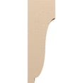 thumbnail image 3 of 6"W x 12"D x 36"H Thin Van Buren Rough Cedar Woodgrain TimberThane Corbel, Primed Tan, 3 of 6