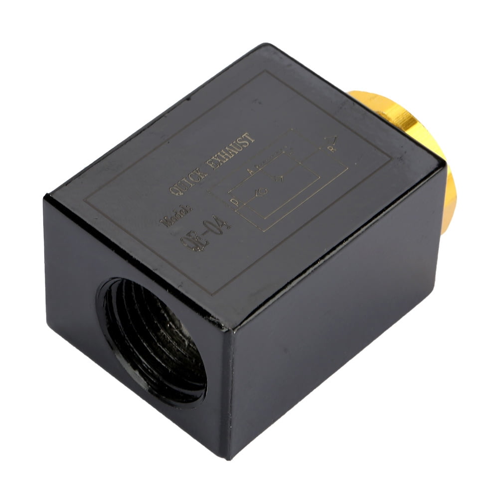 Quick Exhaust Valve, Pneumatic Quick Exhaust Valve Easy To Use Low