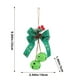 thumbnail image 3 of Christmas Bow Iron Bells Tree Ornaments Jute Rope And Berry Bells Hanging Decorations, 3 of 5