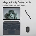 thumbnail image 3 of Wireless Bluetooth-compatible Keyboard with Protective Case Colorful Backlit Design Detachable Latency Free Tablet Keyboard for Surface Pro 8/9/10/X, 3 of 8