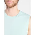 thumbnail image 2 of Athletic Works Men's and Men's Big & Tall Tri-Blend Muscle Tee, Sizes XS-4XLT, 2 of 5