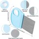 thumbnail image 2 of Peine para quitar piojos LANNMXG 6 piezas con lupa, 2 of 5