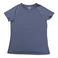 thumbnail image 1 of Playera Athletic Works para Dama con Aplicación en Espalda Azul Talla CH, 1 of 4