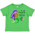 thumbnail image 3 of Inktastic Mardi Gras Mermaid with Harp and Beads Boys or Girls Toddler T-Shirt, 3 of 5