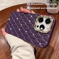 thumbnail image 2 of for iPhone 14 Pro Max Glitter Bling Case for Women, Cute Bling Rhinestones Diamond Sparkle Shiny Soft TPU Silicone Shockproof Slim Girls Protective Case for iPhone 14 Pro Max 6.7Inch (Purple), 2 of 4