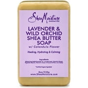 Shea Moisture Lavender & Wild Orchid Shea Butter Soap 8 oz