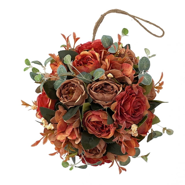 Simulation Hydrangea Peony Flower Ball Home Party Decoration For Wedding Centerpiece 20cm Silk Fake Flowers