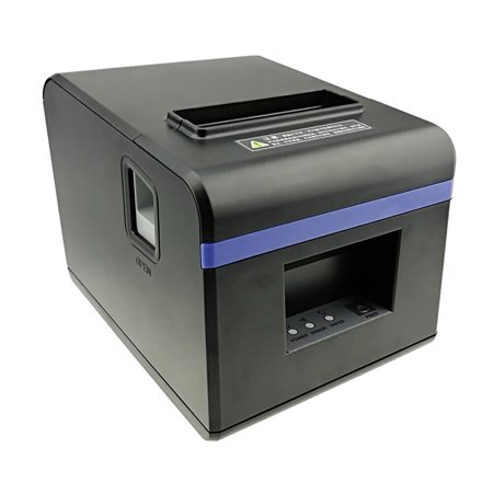 POS Thermal Receipt Printer Ethernet Network Port With Power Supply 80mm