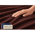 thumbnail image 2 of Juego de Sabana Microfibra Soft Colores lisos Individual Cafe chocolate liso, 2 of 6
