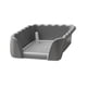 thumbnail image 4 of Caja de arena para inodoro para perros, valla elevada desmontable, bandeja para orinal de entrenamiento extraíble para conejos, otras mascotas, , gris, 4 of 8