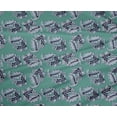thumbnail image 4 of oneOone Polyester Lycra Fabric Leaves & Floral Block Fabric Prints By Yard 56 Inch Wide, 4 of 4