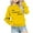 Yellow, variant on AJTQTH Yes,I'M Still Cold, Me.24:7 Funny Letters Print Long Sleeve Crewneck Sweatshirts for Kids Boys Girls Cute Fall Basic Workout Pullover Tops Black 2-3 Years