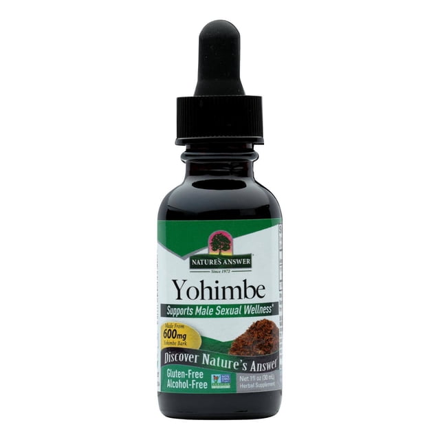 Nature's Answer Yohimbe Bark Alcohol Free 1 fl oz