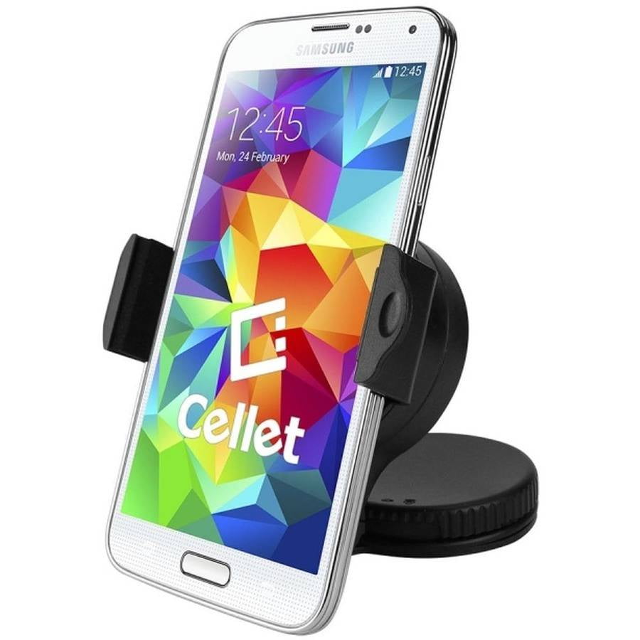 CyonGear Windshield Dashboard Phone Holder for Phones up to 3" Wide