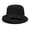 Black, variant on Classic Felt Cloche Hat for Women, Fall Winter Soft Fedora Bucket Hat, Vintage Short Brim Bowler Cap with Bow for Daily Wear, Travel