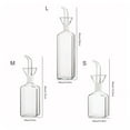 thumbnail image 5 of Color Cute Glass Gravity Oil & Vinegar Dispenser Bottle ,Soy Sauce Dispenser,Oil Bottle Dustproof Leak-proof High Borosilicate Glass Household Seasoning Bottle for Kitchen, 5 of 8