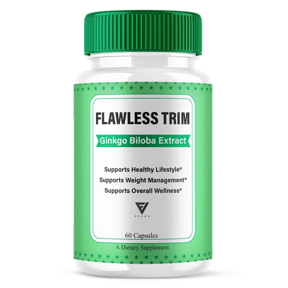 Flawless Trim Metabolism Support, FlawlessTrim Weight Support Supplement (60 Capsules)