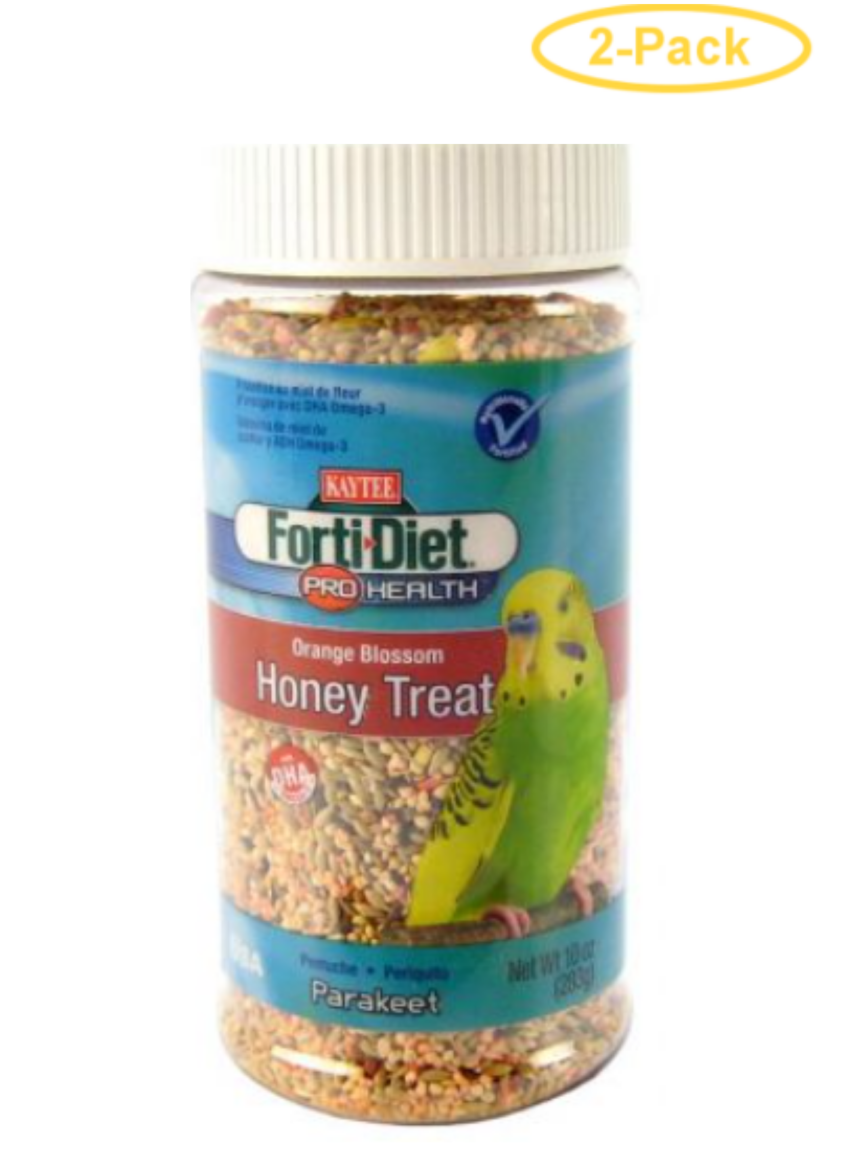 Kaytee Forti-Diet Pro Health Orange Blossom Honey Treat - Parkeet 10 oz- pack of 2 - image 1 of 1