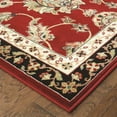 thumbnail image 2 of Oriental Weavers Kashan Area Rug 370RI Red Scrolls Bulbs 2' 3" x 7' 6" Rectangle, 2 of 2