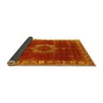 thumbnail image 2 of Ahgly Company Indoor Square Oriental Yellow Industrial Area Rugs, 6' Square, 2 of 4