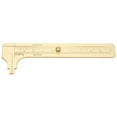 thumbnail image 2 of Mini Calibrador Vernier De Alta Precisión, Calibrador De Doble Escala, Calibrador Deslizante De Latón Portátil, Regla De Calibre, Herramienta De Medición, 2 of 6