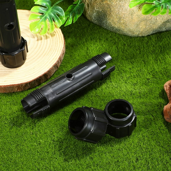 Moluckfu 2Ud Conector Para Palas De Kayak Y Canoa Plástico ABS Negro Con Reforzado