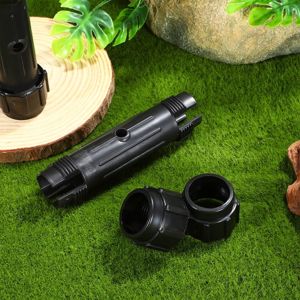 Moluckfu 2Ud Conector Para Palas De Kayak Y Canoa Plástico ABS Negro Con Reforzado