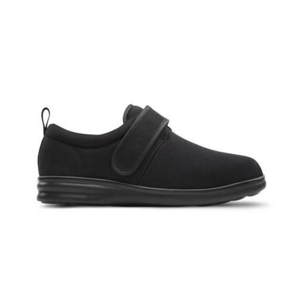 Black Shoe Lycra Velcro 