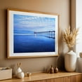 thumbnail image 4 of Tranquil Reflections - San Diego California Photography Oak Framed Wall Art Print 16 x 24 inches, 4 of 6