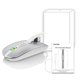 thumbnail image 1 of Mini ratón silencioso con botón DPI con receptor USB, ratones ópticos para PC, portátil y tableta Plata Hugo Ratón de computadora, 1 of 10