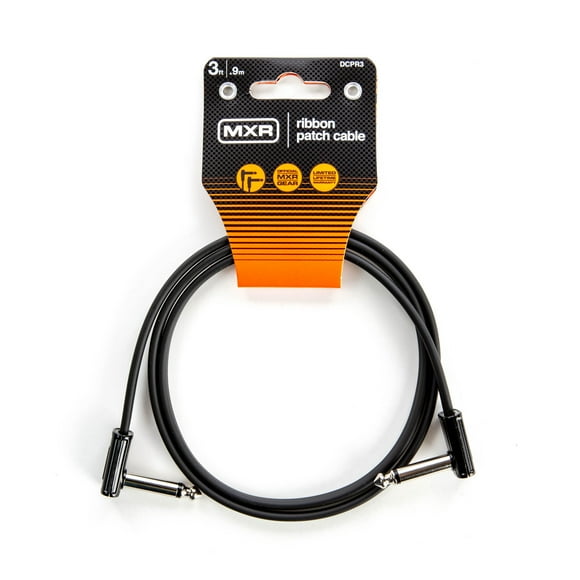 Cable de conexión JIM DUNLOP MXR en ángulo recto de 0,9 m (DCPR3)