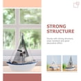 thumbnail image 2 of Shisuyan 2Pcs Mediterranean Style Sailboat Adornment Sailing Boat Decor Chic Ship Model, 2 of 8