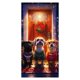 thumbnail image 2 of Cortina para puerta navideña, cubierta para puerta, tapiz decorativo, cortina para puerta de fiesta, tapiz para puerta, decoración para fiesta de Navidad, 2 of 7