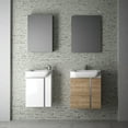 thumbnail image 3 of Ws Bath Collections Camilia C45 Camilia 18" Wall Mounted Single Basin Vanity Set - White, 3 of 5
